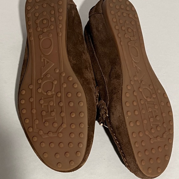 Coach Fortunata suede loafer size 7 - Picture 3 of 3